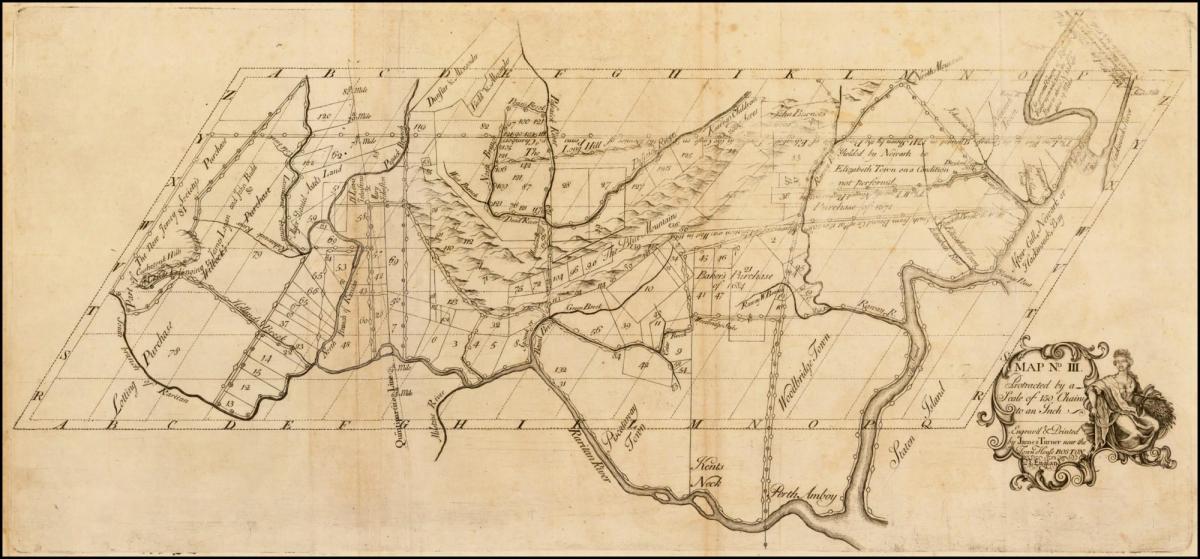 karte koloniālās Boston