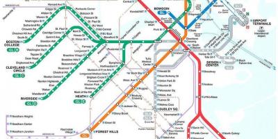 Karte MBTA