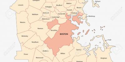 Kartes Boston jomā